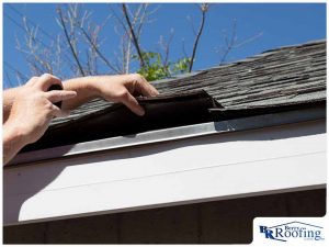 Roof inspection before sagging roof repairs