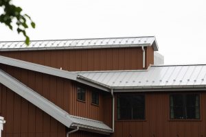 Modern Standing Seam Metal Roof 